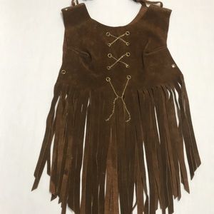 Vintage Suede Vest